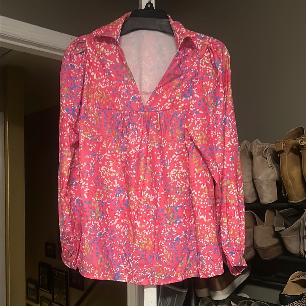 Floral Pink Women's Top